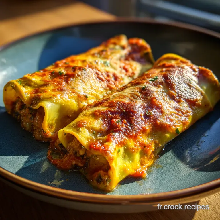 Cannelloni Classiques &agrave; la Viande