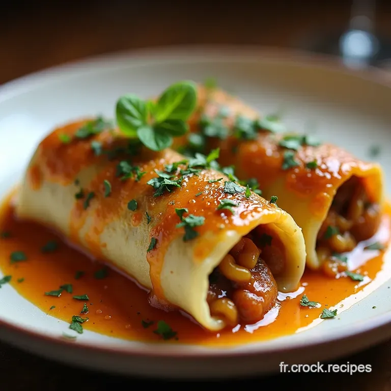 Cannellonis Maison Farci Poulet R&ocirc;ti et Aubergine Confite Sauce Mornay L&eacute;g&egrave;re