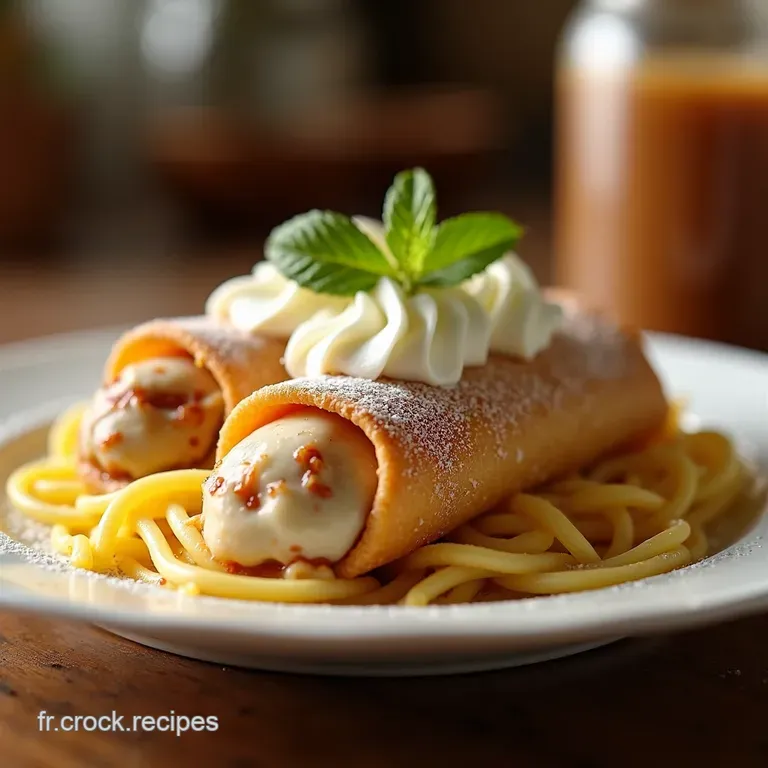 Cannoli Siciliani La Coque Croustillante Et Cr&egrave;me Onctueuse presentation