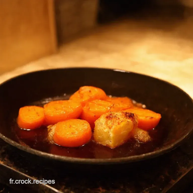Carottes R&ocirc;ties Au Miel Et Aux Herbes De Provence presentation