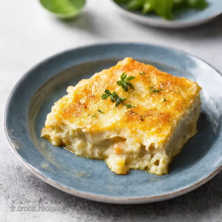 Cassolette de la Mer Gratin&eacute;e aux SaintJacques et Crevettes