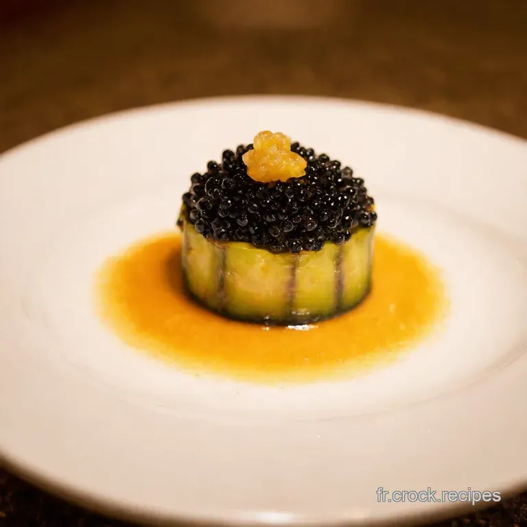 Caviar Daubergines &Agrave; Litalienne presentation