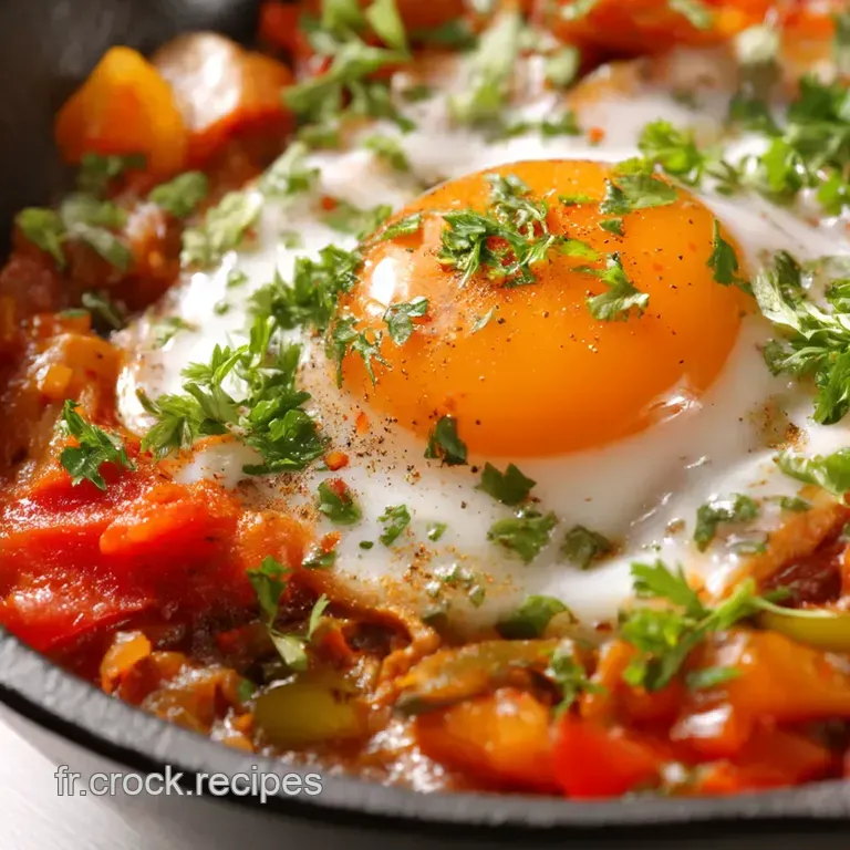 Chakchouka Ensoleill&eacute;e : Un Voyage Culinaire Au C&oelig;ur De La M&eacute;diterran&eacute;e presentation