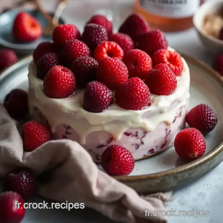 Charlottes Madame Tagada : Fraises Cr&egrave;me Et Un Baiser De Champagne Ros&eacute; presentation