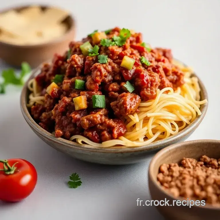 Chili Cone Carne: Un Festin Tex-Mex presentation