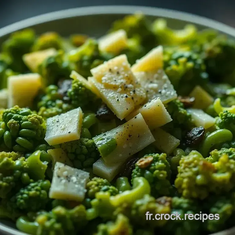 Chou Romanesco &agrave; l Italienne : Un d&eacute;lice de saison