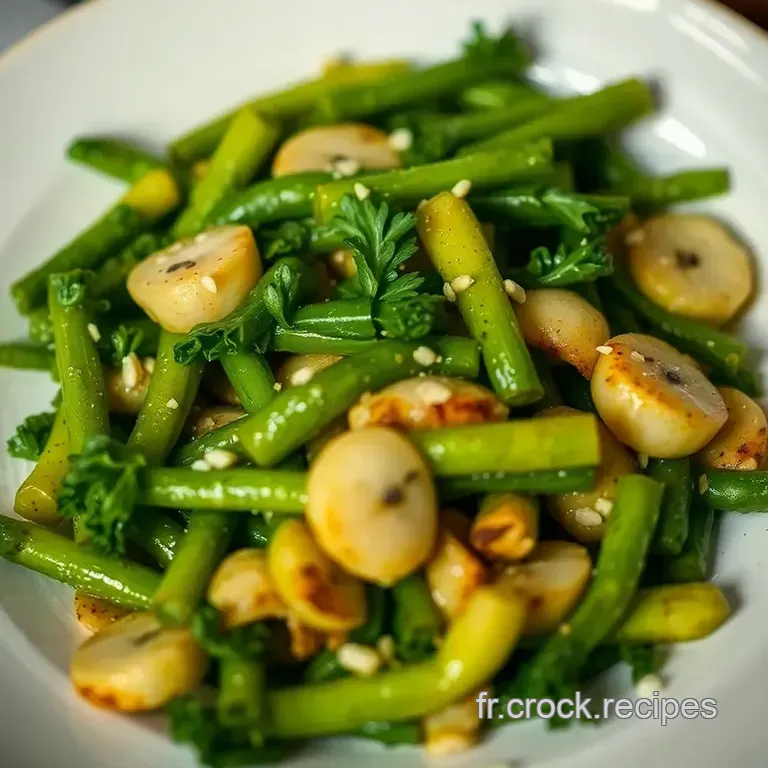 Chou Vert Saut&eacute; Aux Saveurs De Provence presentation