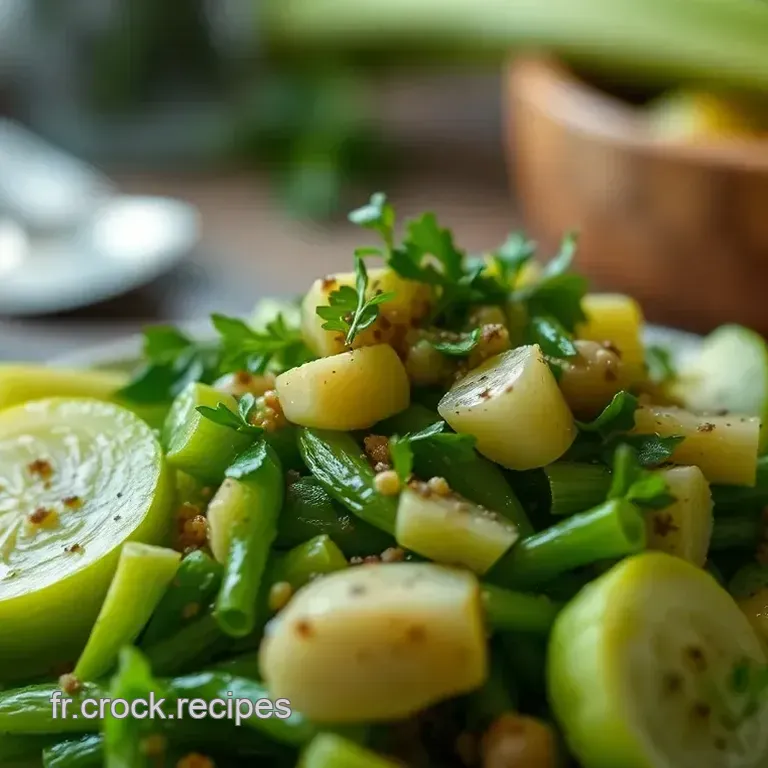 Chou Vert Saut&eacute; aux Saveurs de Provence