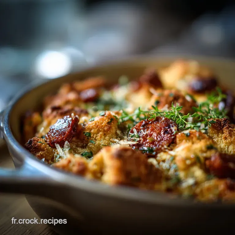 Choufleur croustillant au chorizo et parmesan : Le secret du croustillant au four