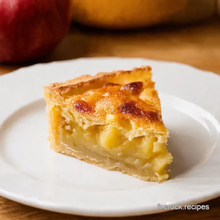 Clafoutis Aux Pommes Douceur Dautomne presentation