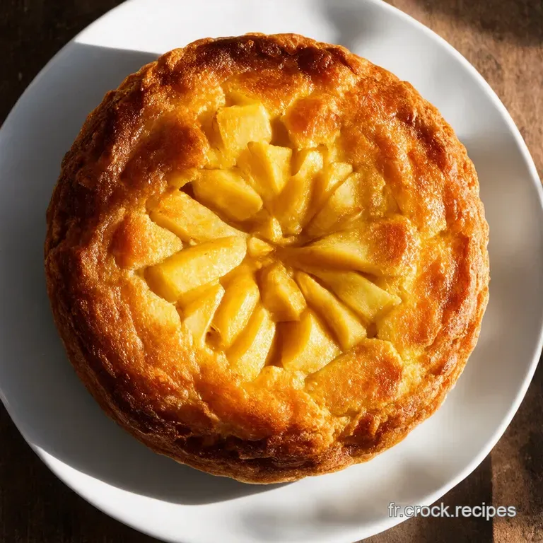 Clafoutis aux Pommes Douceur dAutomne