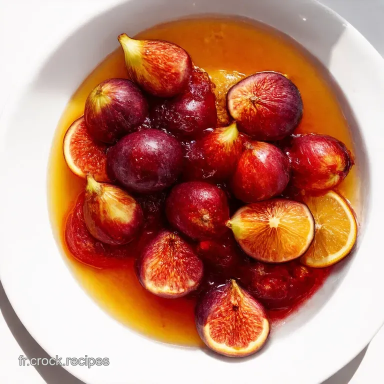 Confiture de Figues au Zeste de Citron