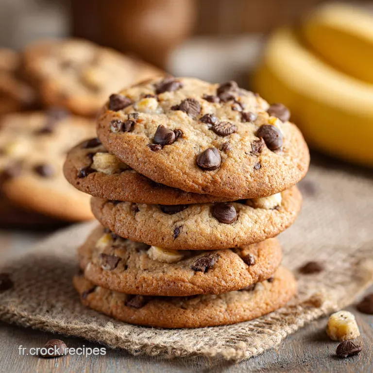 Cookies L&eacute;gers &Agrave; La Banane : La Recette Light Du Go&ucirc;ter Parfait presentation