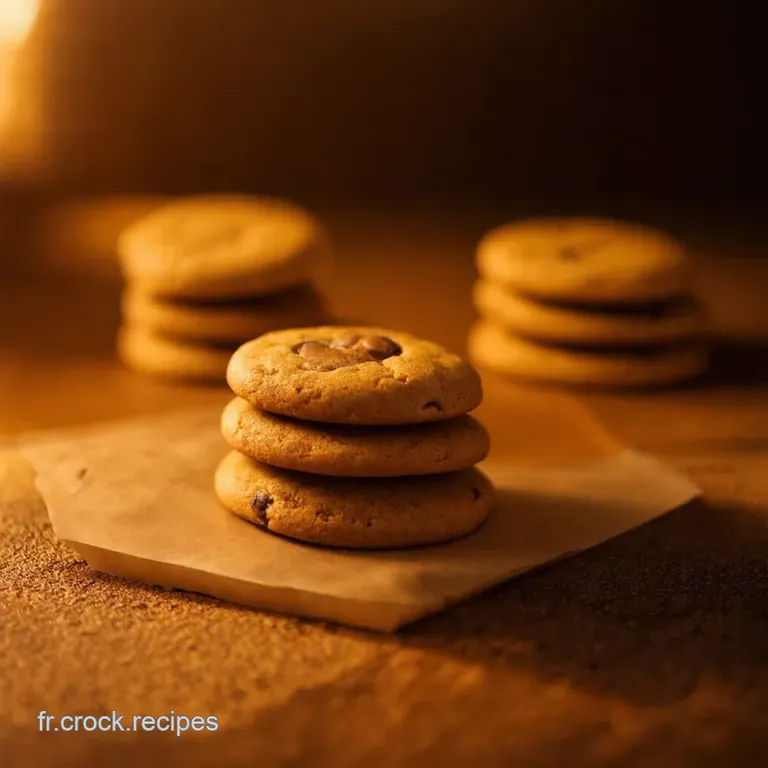 Cookies Moelleux Au Chocolat C&oelig;ur Fondant presentation