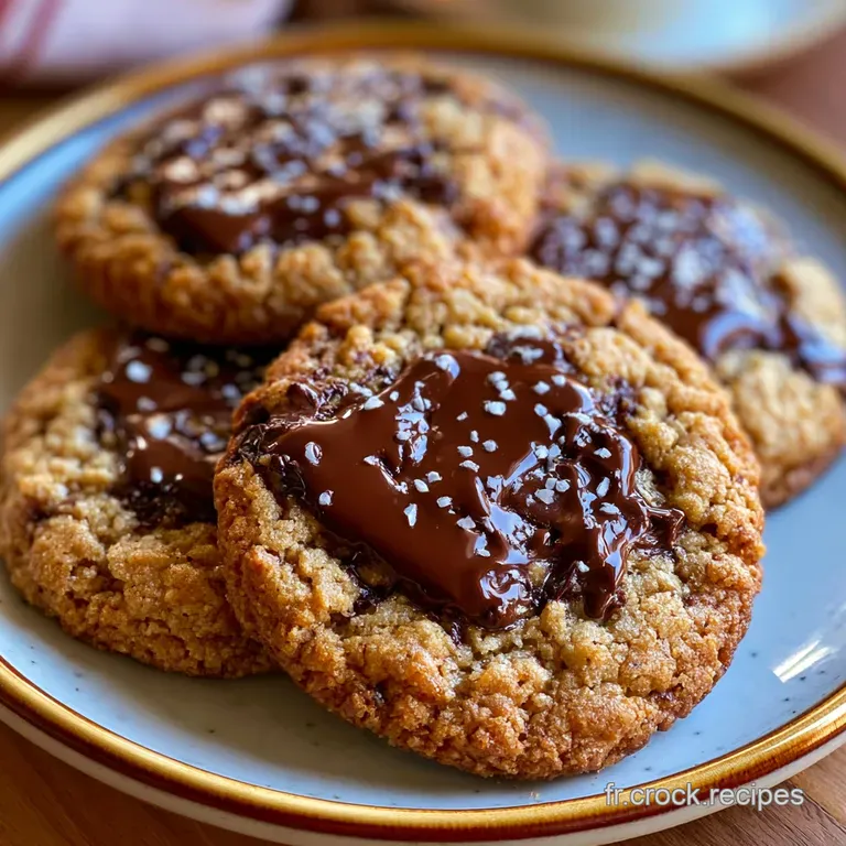 Cookies Moelleux aux P&eacute;pites de Chocolat: C&oelig;ur Velout&eacute;