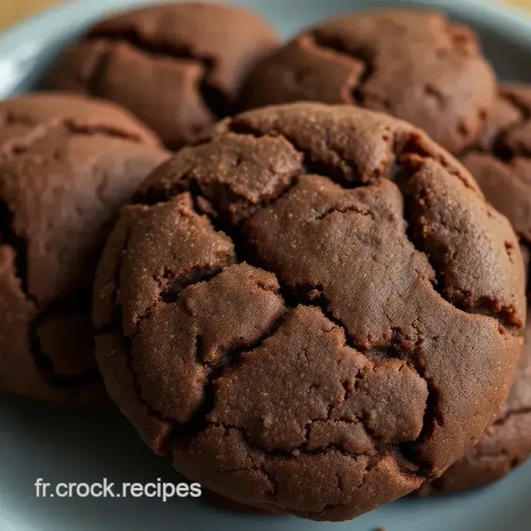 Cookies Vegan Double Chocolat Absolument D&eacute;licieux !