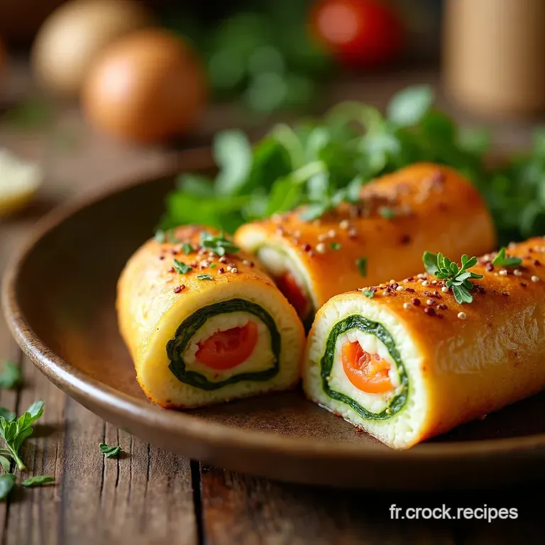 Cordon Bleu De Courgette Un D&eacute;lice Estival presentation