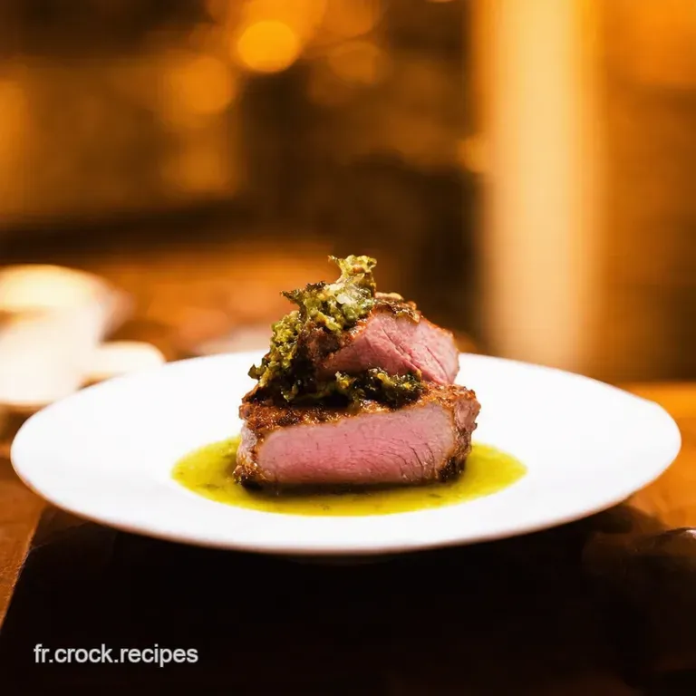 C&ocirc;tes De Porc &Agrave; La Moutarde Bistro &Agrave; La Maison presentation