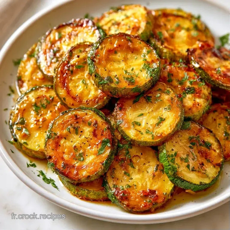 B&acirc;tonnets de l&eacute;gumes verts r&ocirc;tis, l&eacute;g&egrave;rement caram&eacute;lis&eacute;s, servis sur une assiette blanche avec un soup&ccedil;on d'herbes.