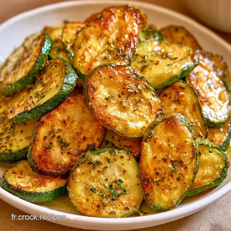 Courgettes tendres et fondantes dress&eacute;es avec soin sur une assiette blanche, parsem&eacute;es de parmesan et de poivre.