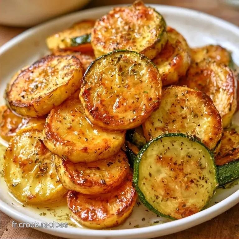 Courgettes Au Four &agrave; l Ail
