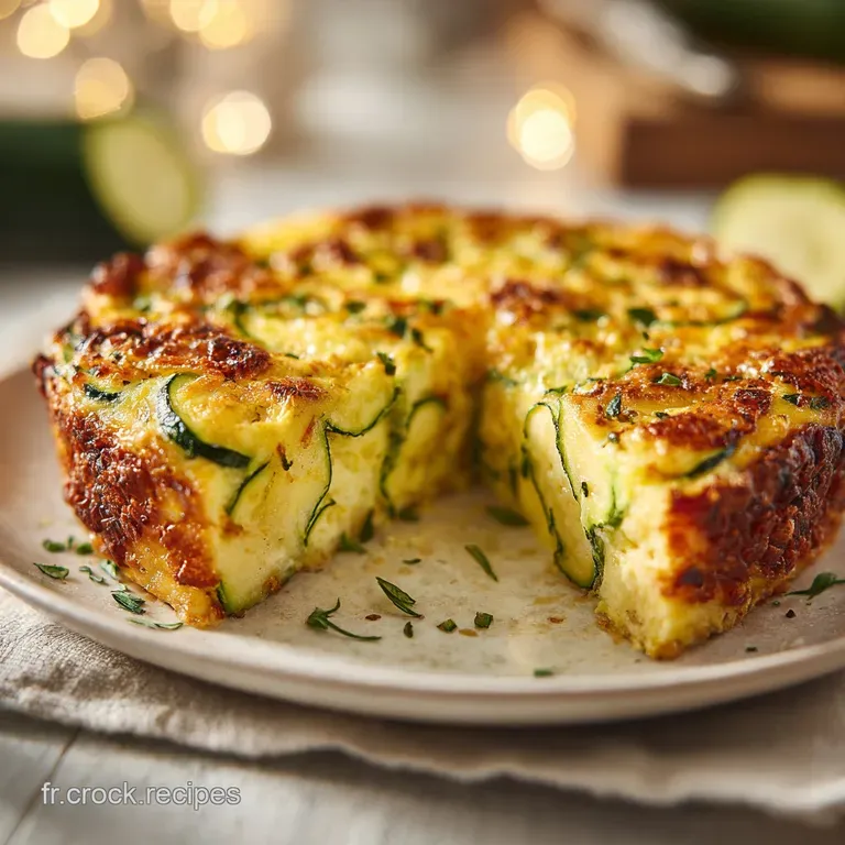 Courgettes au Fromage: Fondant et Croustillant