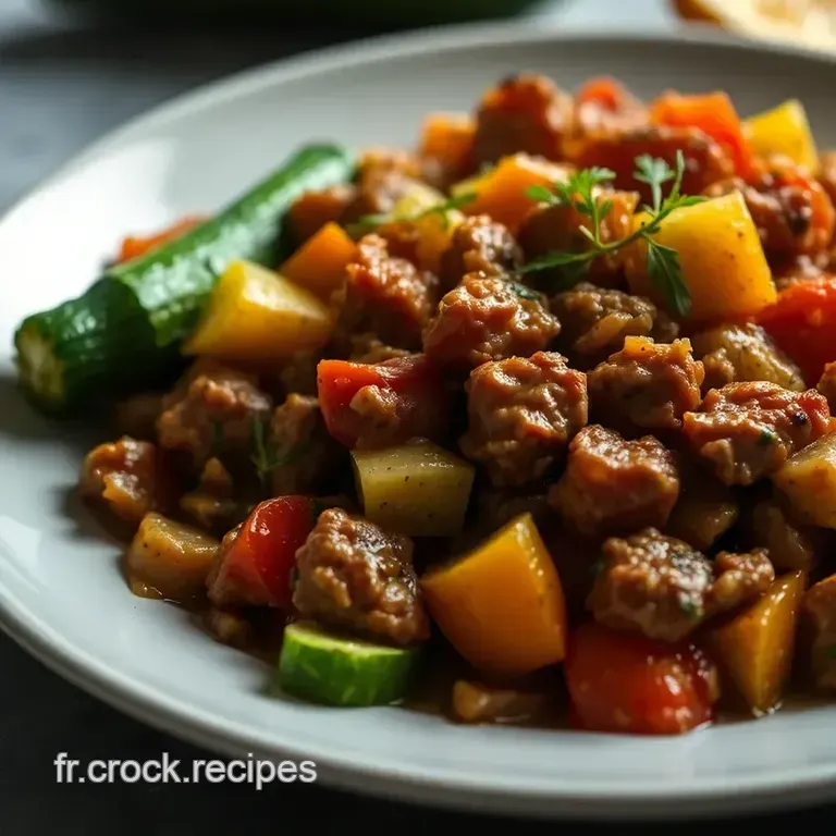 Courgettes Farcies &Agrave; La Provence presentation