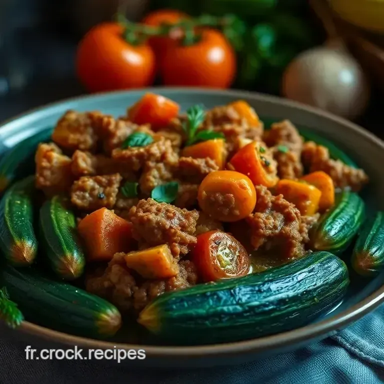 Courgettes Farcies &agrave; la Provence