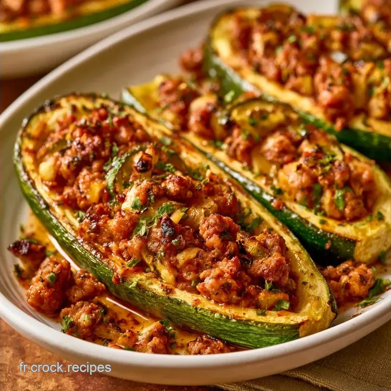 Recette Traditionnelle de Courgettes au Boeuf