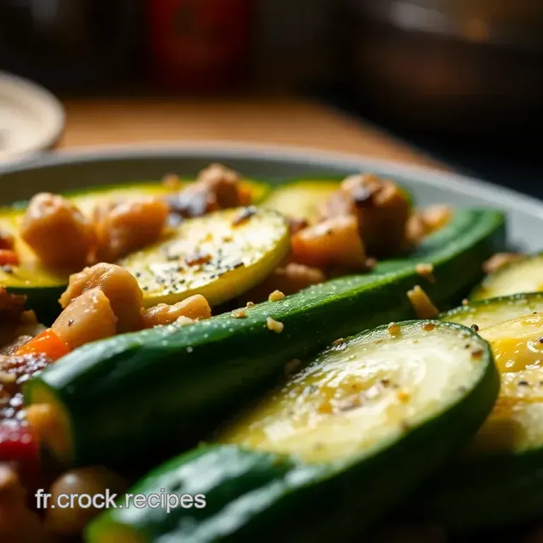 Courgettes Farcies au Go&ucirc;t M&eacute;diterran&eacute;en