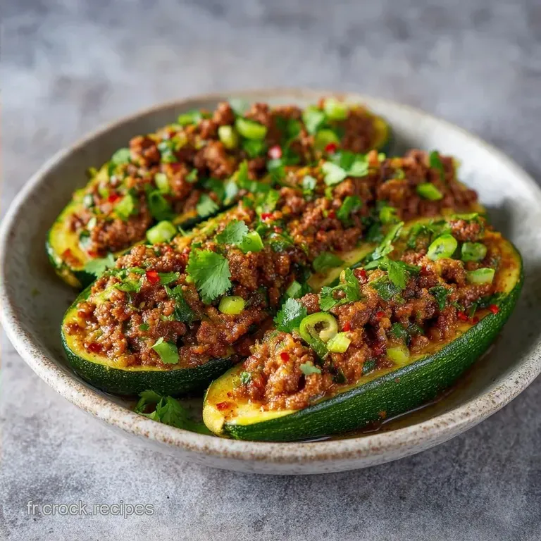 Courgettes Farcies Viande: Recette Maison