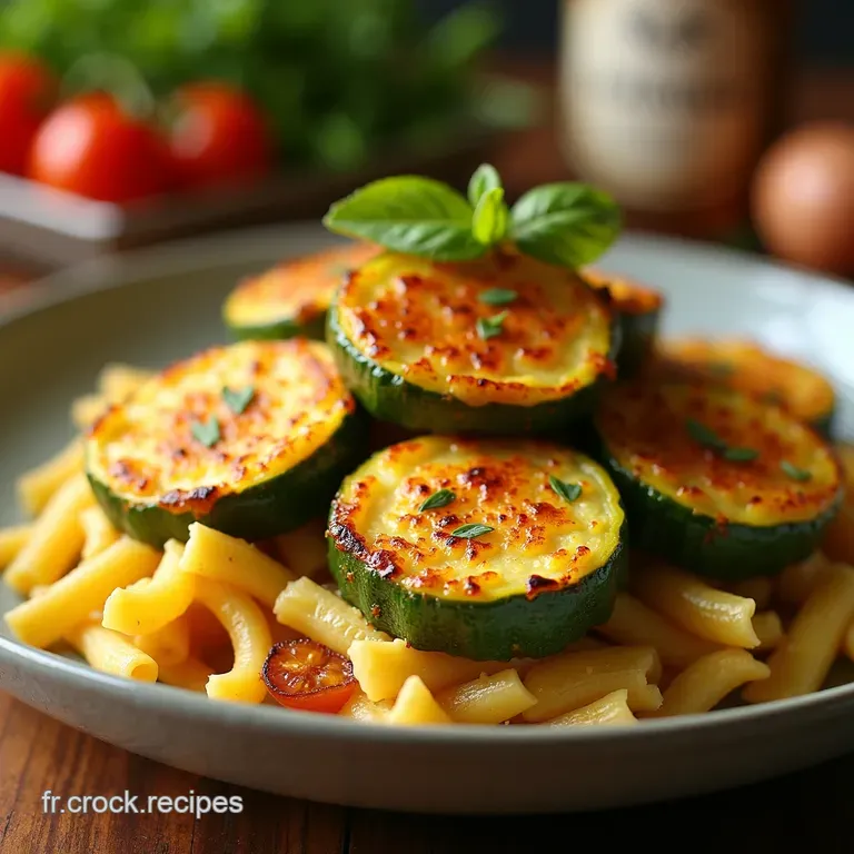 Courgettes Fondantes &Agrave; La Feta Et Aux Herbes Un D&eacute;lice Express presentation