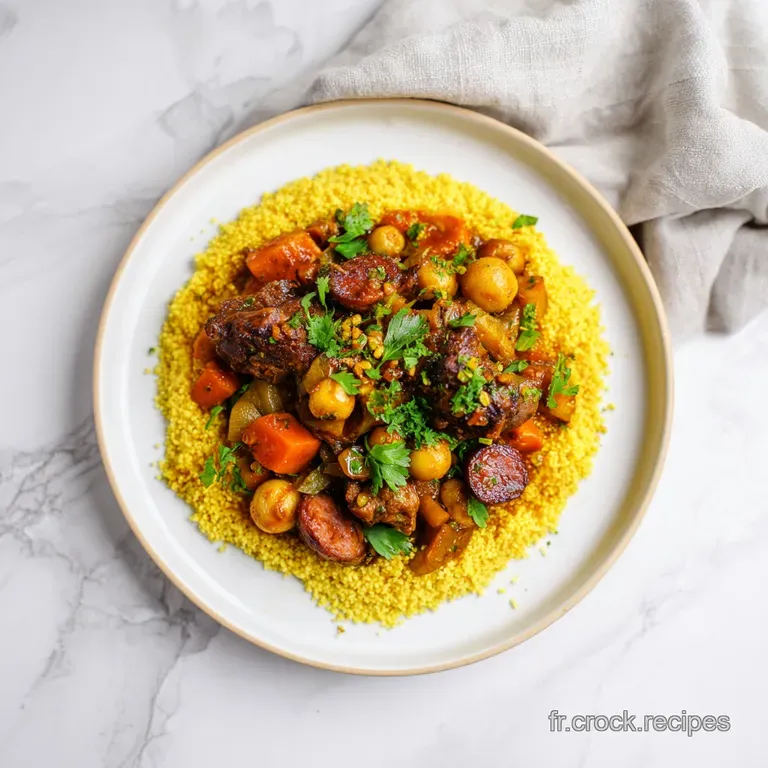 Couscous Trois Viandes: Recette Traditionnelle