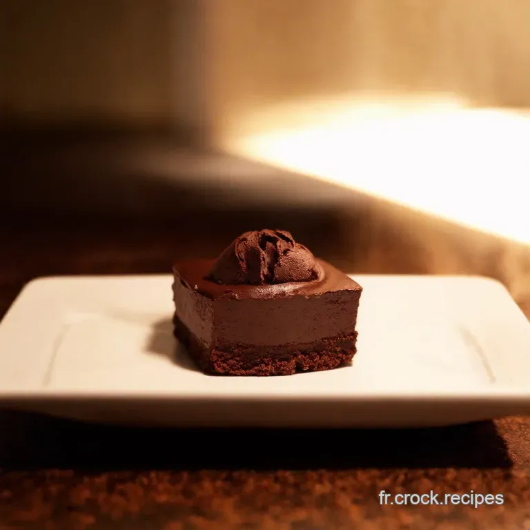 Cr&egrave;me Au Chocolat Intense Et Velout&eacute;e presentation