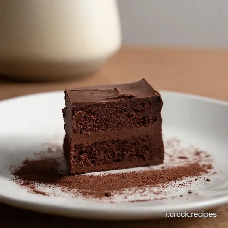 Cr&egrave;me au Chocolat Intense et Velout&eacute;e