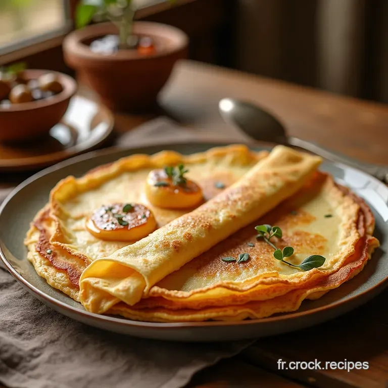 Cr&ecirc;pes De Paris La Recette Rapide Et Inratable presentation