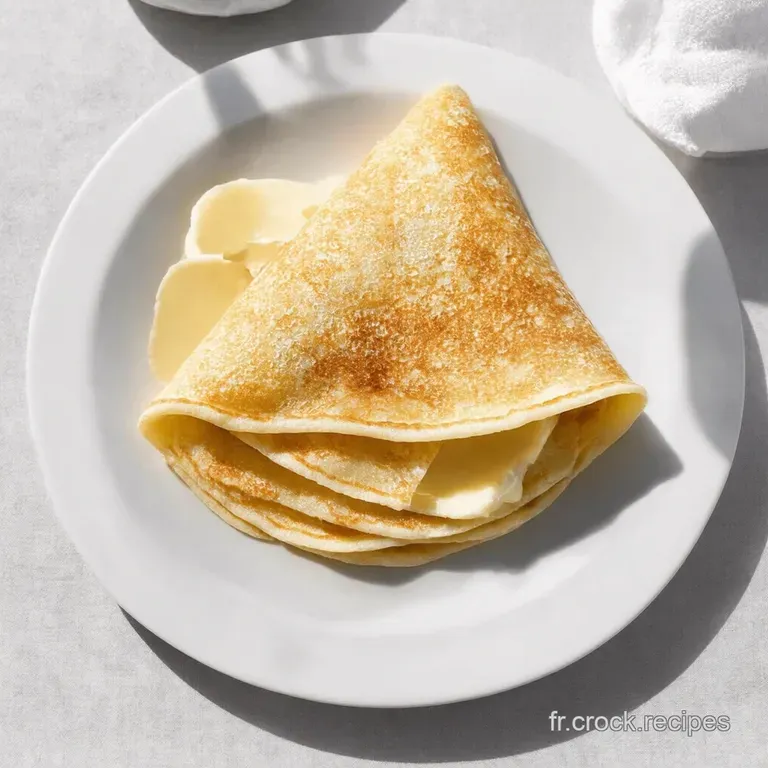 Cr&ecirc;pes Miracles au Fromage Blanc Sans Farine en un Clin dOeil