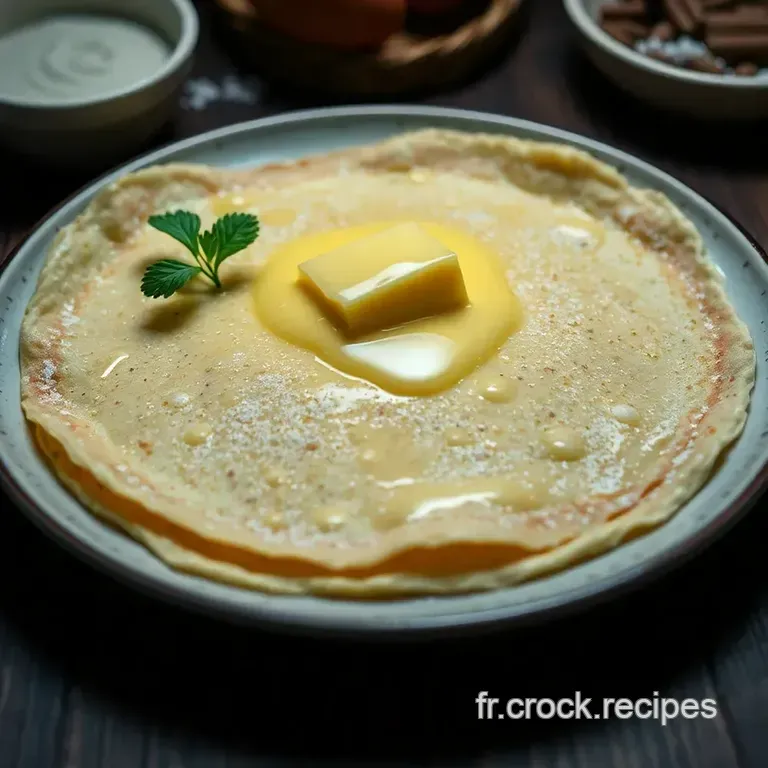 Cr&ecirc;pes Savoureuses : La Meilleure Recette Rapide presentation