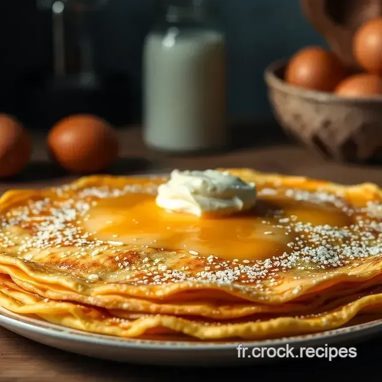Cr&ecirc;pes Suzette: Un Voyage Gourmand au Pays de Bretagne