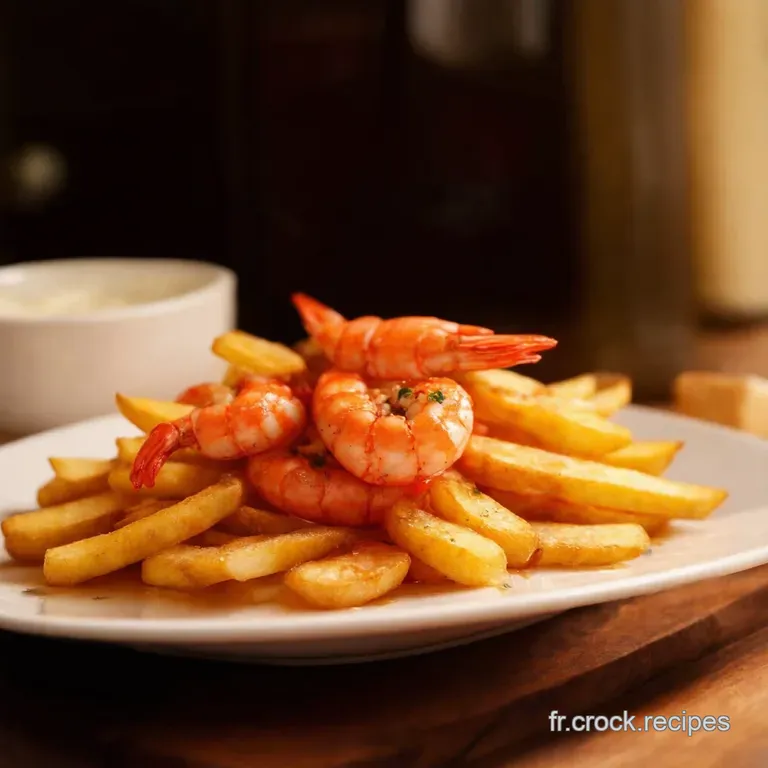 Crevettes Croustillantes &Agrave; La Piment&eacute;e presentation