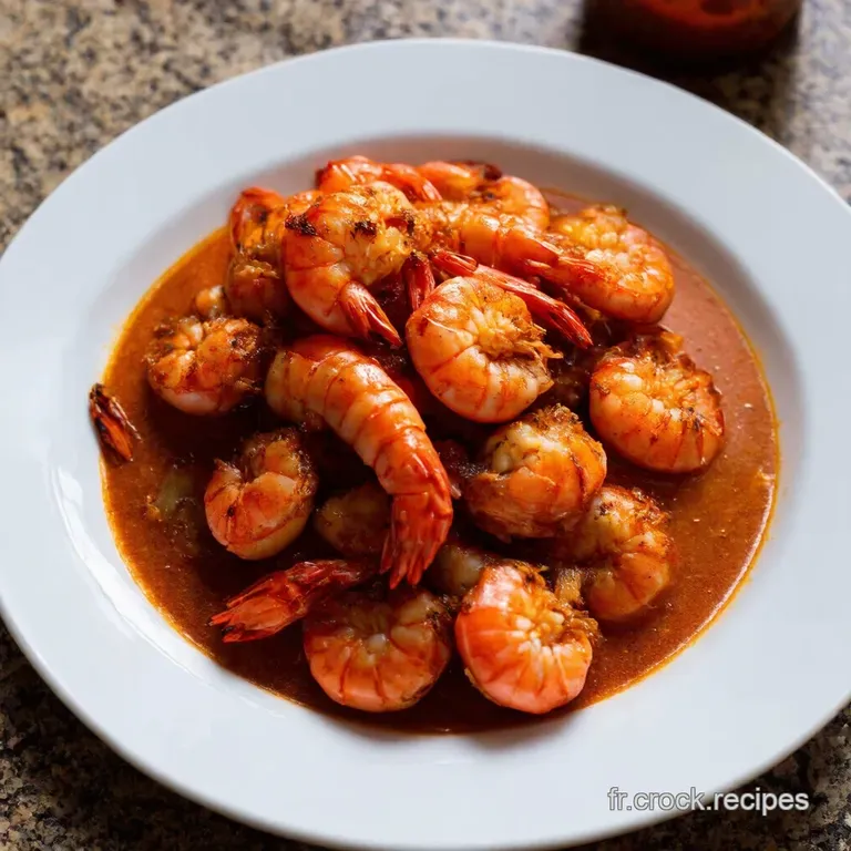 Crevettes R&ocirc;ties Au Ghee Une Symphonie Asmr De Saveurs presentation