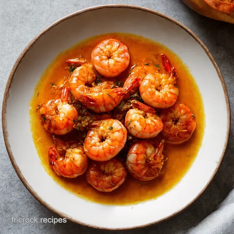 Crevettes R&ocirc;ties au Ghee Une Symphonie ASMR de Saveurs