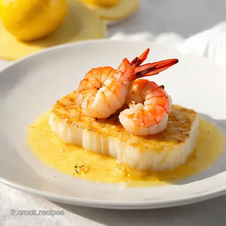 Crevettes Saut&eacute;es &agrave; lAil et au Citron