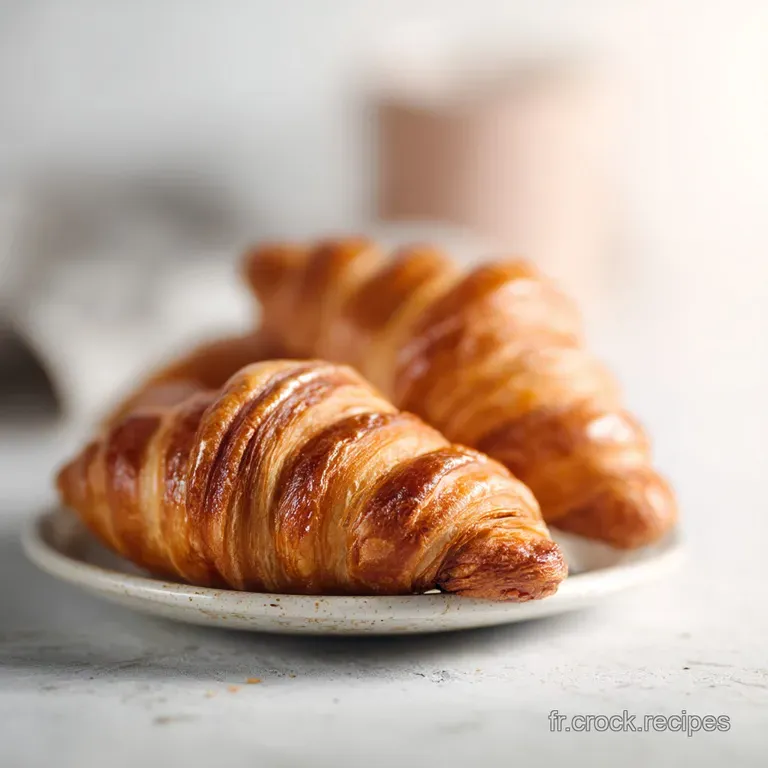Croissants Sans Beurre : La Magie Du Feuilletage presentation