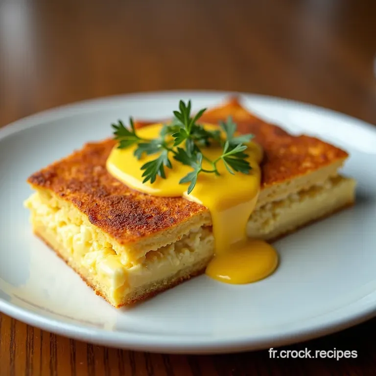 Le CroqueMonsieur Grand Cru au Four B&eacute;chamel Onctueuse et Gratin Parfait