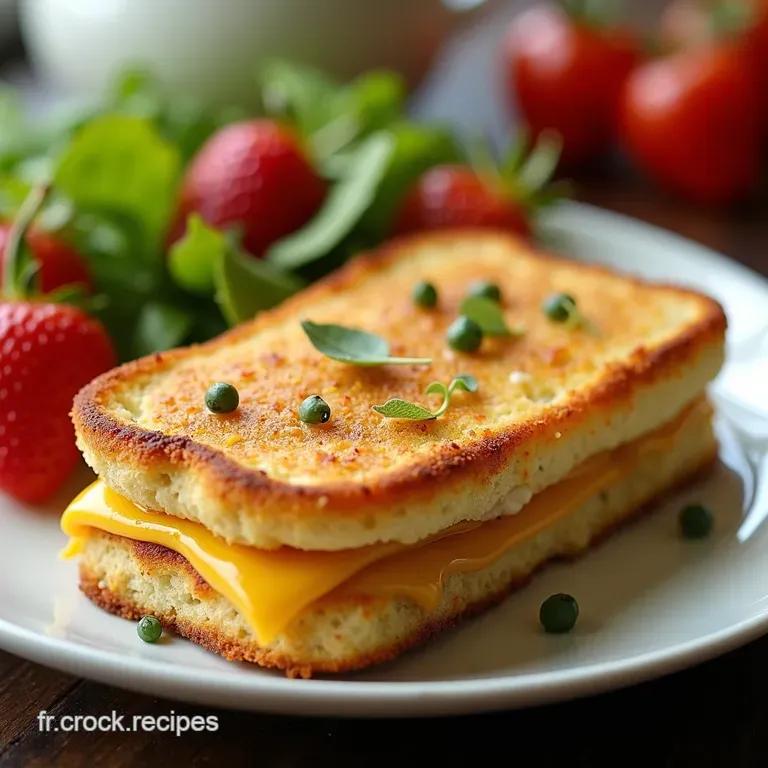 CroqueMonsieur au Four The Ultimate Baked Ham Cheese Sandwich