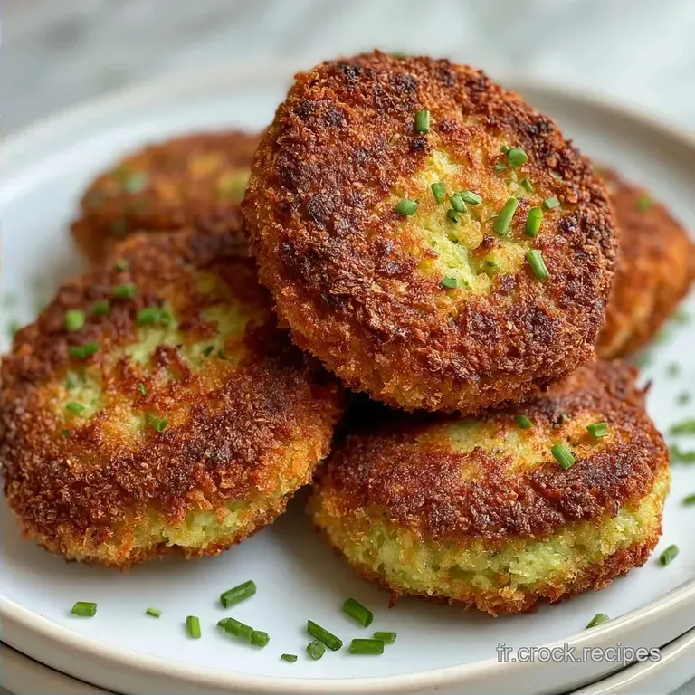 Croquettes Courgette Ch&egrave;vre: C&oelig;ur Fondant