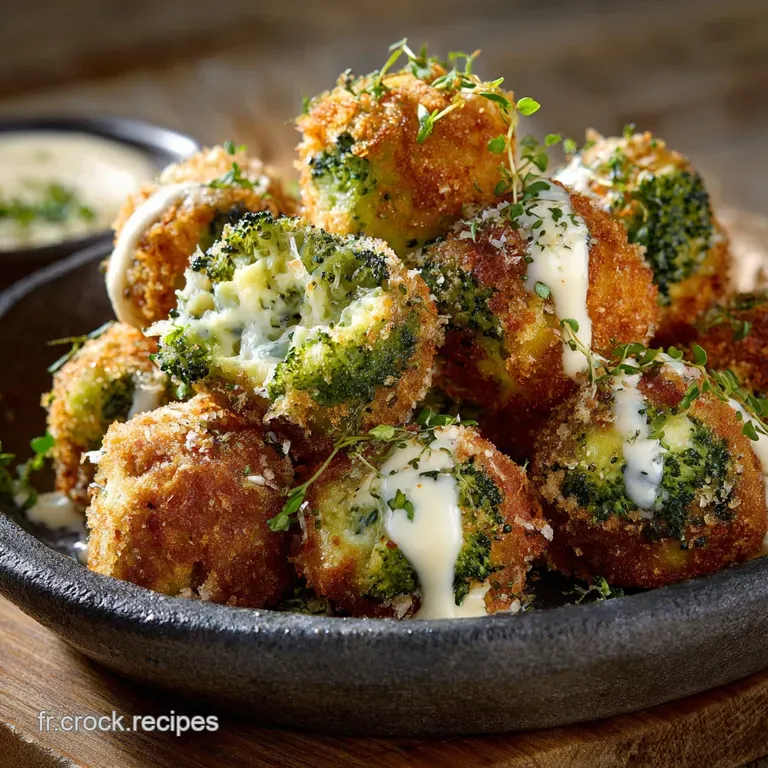 Croquettes de brocoli au fromage La recette facile et croustillante que les enfants adorent