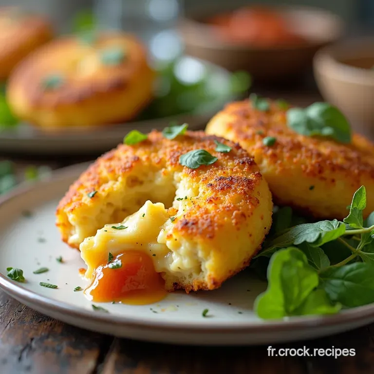Croquettes Fromage Faciles et D&eacute;licieuses