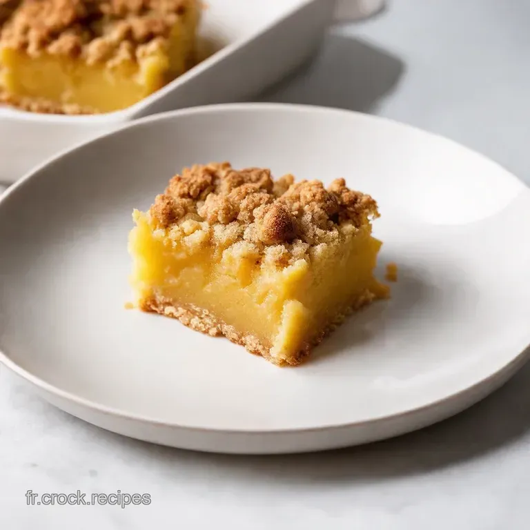 Crumble aux Pommes Croustillant et R&eacute;confortant